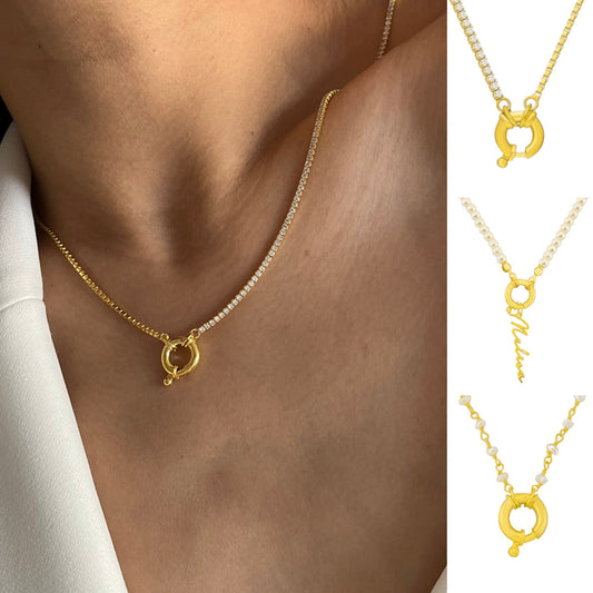 18K Gold Plated Chains – Pair with Your Favorite Pendant