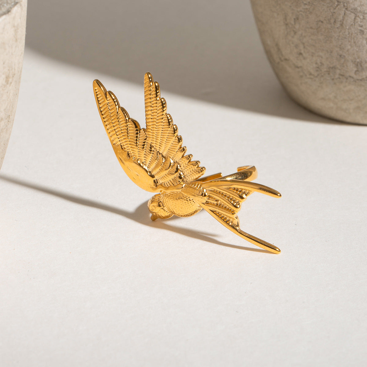 Free Bird Ring-18K Gold Plated Luxury