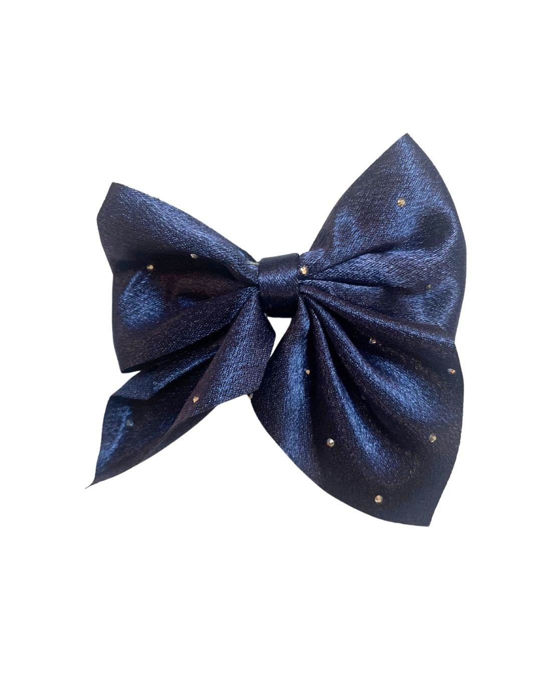 Satin Bow Clips: Set of 2