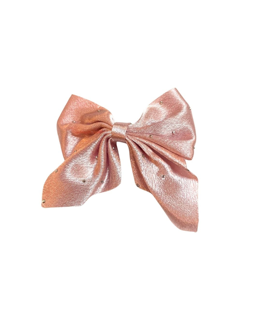 Satin Bow Clips: Set of 2