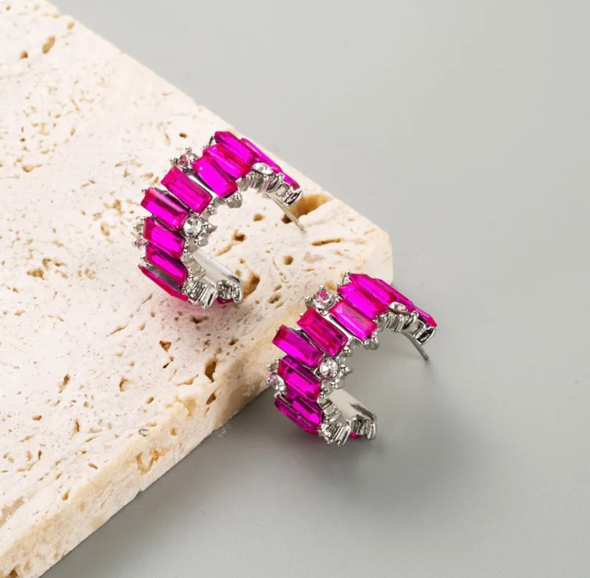 Radiance Multicolor Rhinestone Earrings