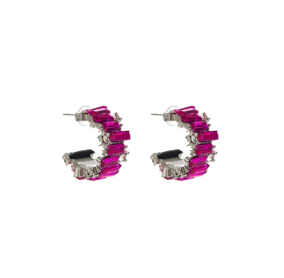 Radiance Multicolor Rhinestone Earrings