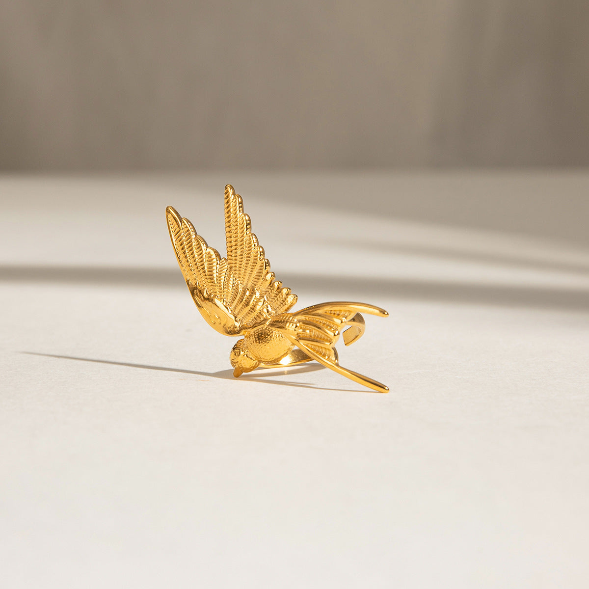 Free Bird Ring-18K Gold Plated Luxury