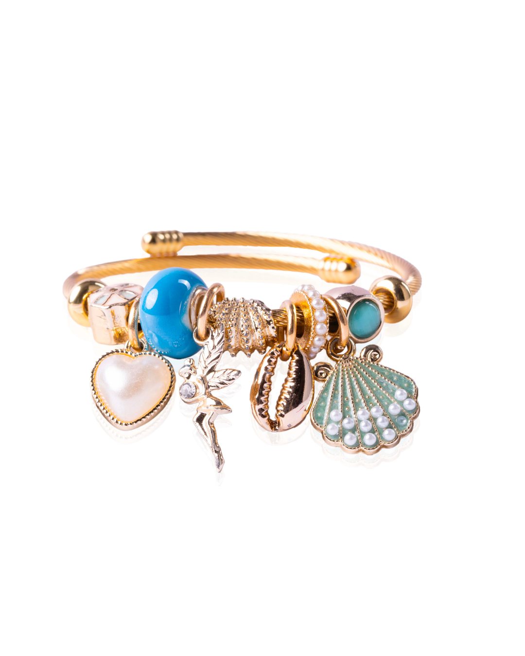 The Whimsy Charm Bracelet – Playful 18K Gold-Plated Charm Bracelet | Siiri Designer Jewelry Collection