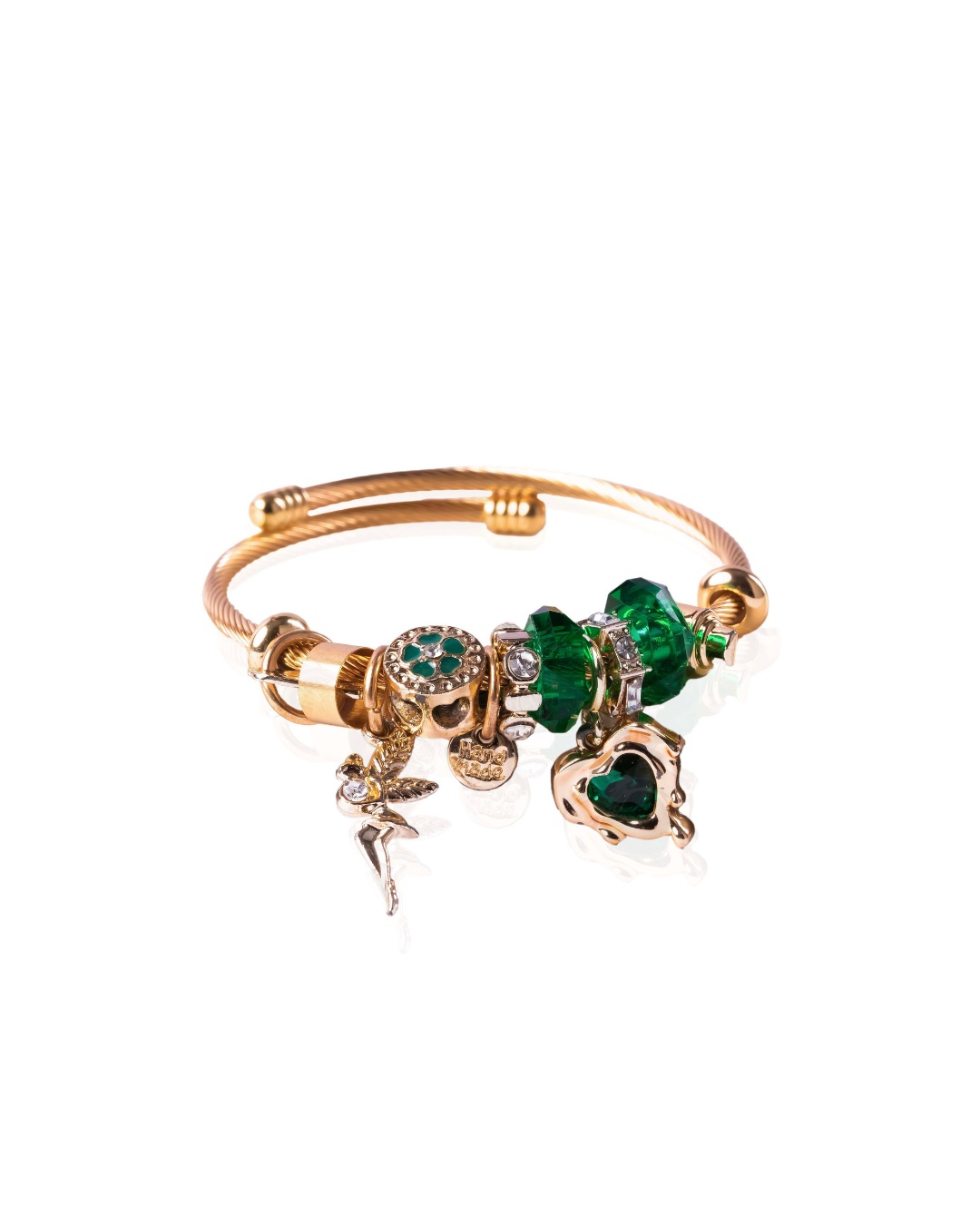 The Whimsy Charm Bracelet – Playful 18K Gold-Plated Charm Bracelet | Siiri Designer Jewelry Collection