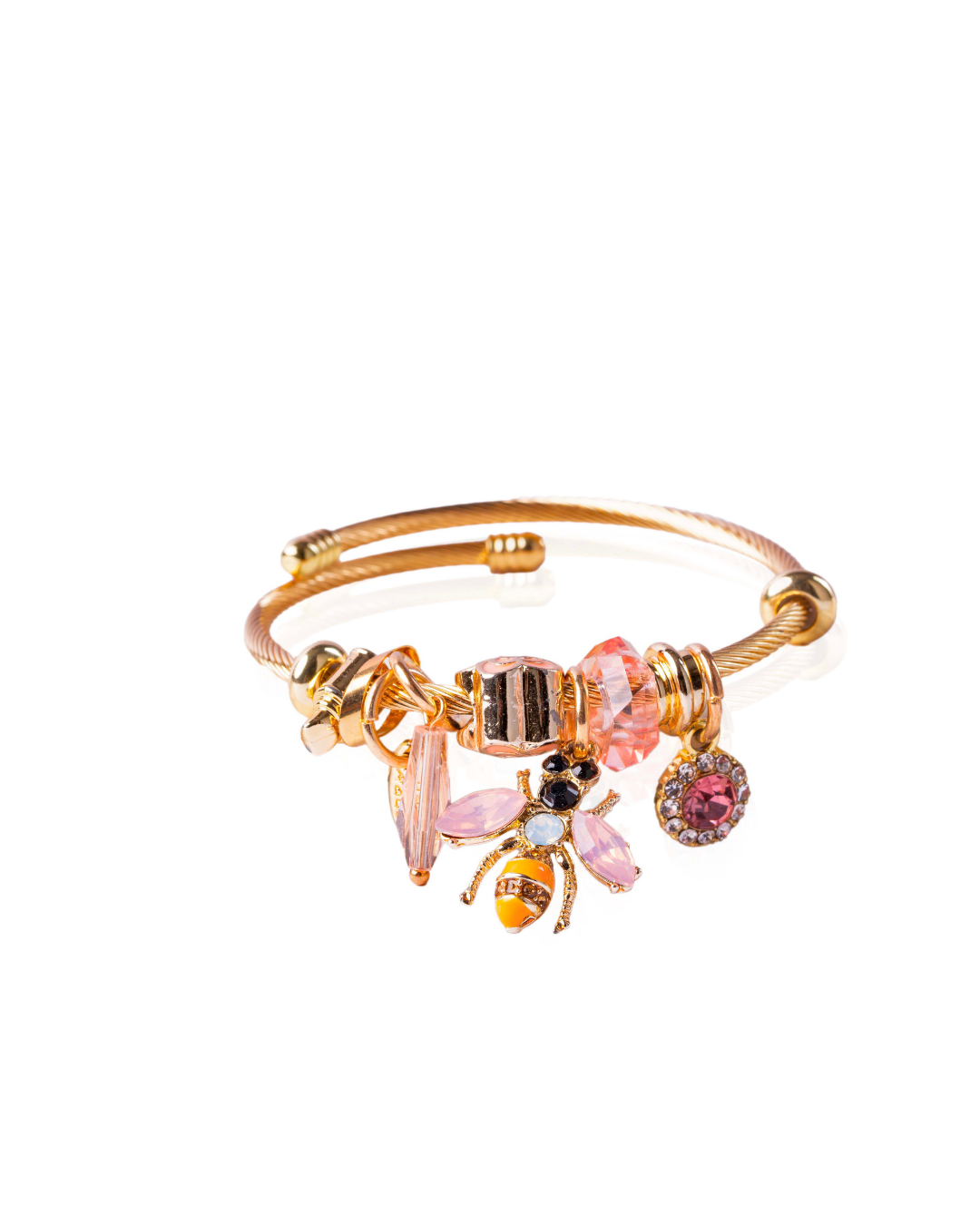 The Whimsy Charm Bracelet – Playful 18K Gold-Plated Charm Bracelet | Siiri Designer Jewelry Collection