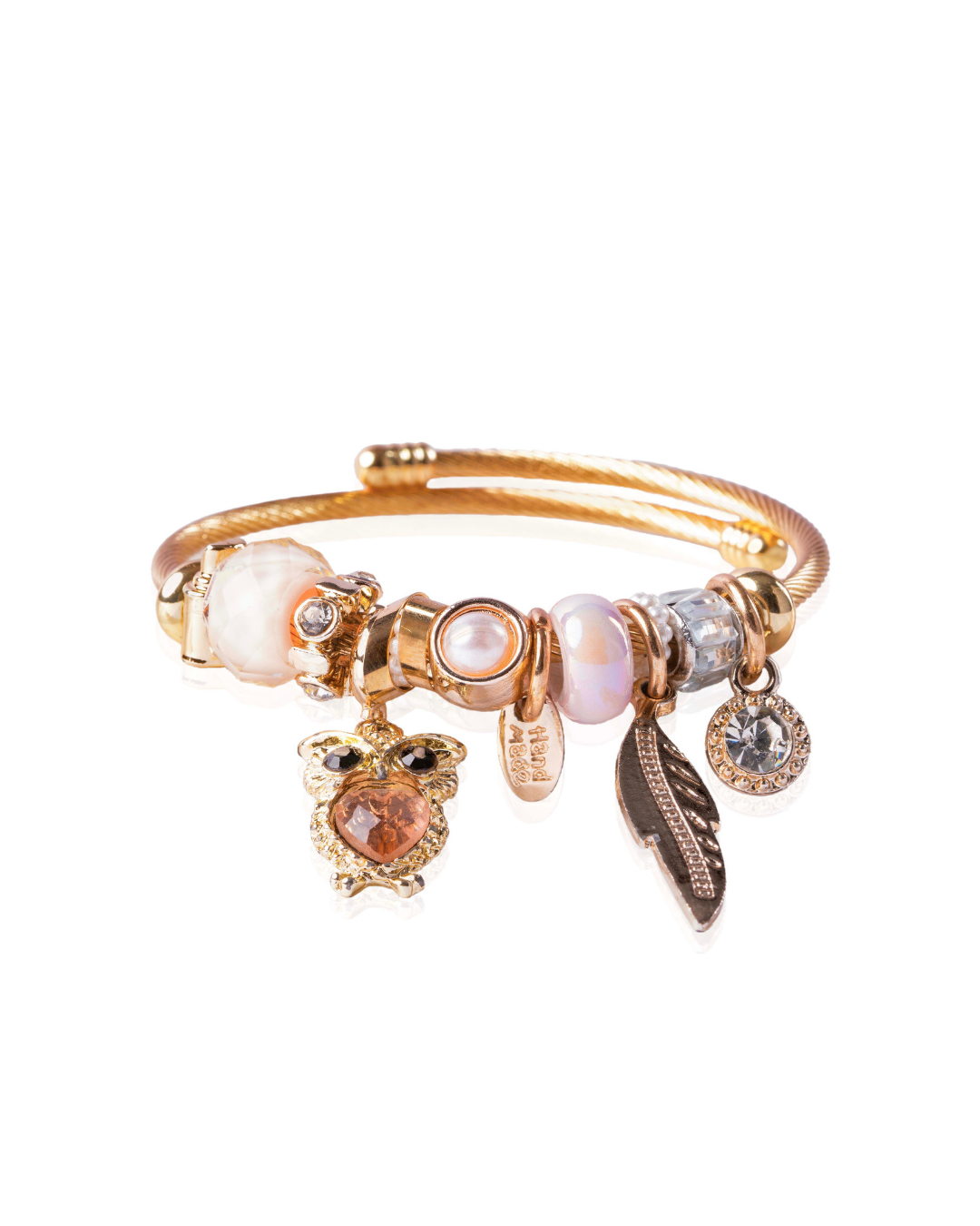 The Whimsy Charm Bracelet – Playful 18K Gold-Plated Charm Bracelet | Siiri Designer Jewelry Collection