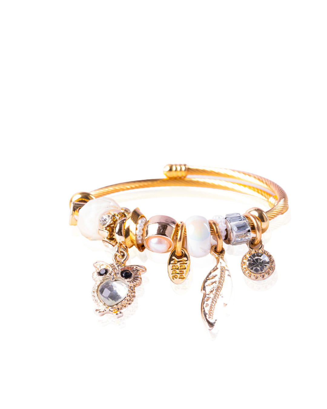 The Whimsy Charm Bracelet – Playful 18K Gold-Plated Charm Bracelet | Siiri Designer Jewelry Collection